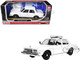 1986 Dodge Diplomat Police Car Unmarked White Custom Builder s Kit Series 1/24 Diecast Model Car Motormax 76475BB-W