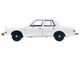 1986 Dodge Diplomat Police Car Unmarked White Custom Builder s Kit Series 1/24 Diecast Model Car Motormax 76475BB-W