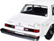 1986 Dodge Diplomat Police Car Unmarked White Custom Builder s Kit Series 1/24 Diecast Model Car Motormax 76475BB-W