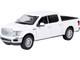 2019 Ford F 150 Limited Crew Cab Pickup Truck White 1/27 Diecast Model Car Motormax 79364w