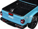 2021 Jeep Gladiator Rubicon Closed Top Pickup Truck Blue with Black Top 1/27 Diecast Model Car Motormax 79368bl