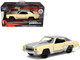 Chevrolet Monte Carlo Cream with Silver Hood and Top The Fast and the Furious Tokyo Drift 2006 Movie Fast & Furious Series 1/32 Diecast Model Car Jada 99516 Chevrolet Monte Carlo Cream with Silver Hood and Top The Fast and the Furious Tokyo Drift 2006 Movie Fast & Furious Series 1/32 Diecast Model Car Jada 99516