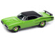 1970 Dodge Coronet Super Bee Sublime Green with Black Stripes and Top Classic Gold Collection 1/64 Diecast Model Car Johnny Lightning JLCG033-JLSP389A 1970 Dodge Coronet Super Bee Sublime Green with Black Stripes and Top Classic Gold Collection 1/64 Diecast Model Car Johnny Lightning JLCG033-JLSP389A