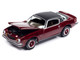 1975 Chevrolet Camaro LT Dark Red Metallic with Black Top Classic Gold Collection 1/64 Diecast Model Car Johnny Lightning JLCG033-JLSP390A