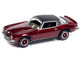 1975 Chevrolet Camaro LT Dark Red Metallic with Black Top Classic Gold Collection 1/64 Diecast Model Car Johnny Lightning JLCG033-JLSP390A