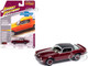 1975 Chevrolet Camaro LT Dark Red Metallic with Black Top Classic Gold Collection 1/64 Diecast Model Car Johnny Lightning JLCG033-JLSP390A