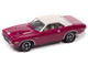 1971 Dodge Challenger R T Panther Pink with White Top and Interior Classic Gold Collection 1/64 Diecast Model Car Johnny Lightning JLCG033-JLSP417A