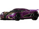 Koenigsegg Agera R Purple Metallic with Black and Yellow Stripes Timeless Icons Series Diecast Model Car Hot Wheels JBK93 Koenigsegg Agera R Purple Metallic with Black and Yellow Stripes Timeless Icons Series Diecast Model Car Hot Wheels JBK93