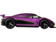 Koenigsegg Agera R Purple Metallic with Black and Yellow Stripes Timeless Icons Series Diecast Model Car Hot Wheels JBK93