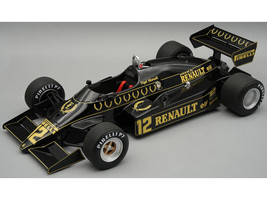 Lotus 94T #12 Nigel Mansell John Player Special Team Lotus Formula One F1 British GP 1983 with Display Case Mythos Series Limited Edition to 60 pieces Worldwide 1/18 Model Car Tecnomodel TM18-347C