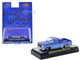 1973 Chevrolet Cheyenne Super 10 Pickup Truck Custom Re Styling Blue and Light Blue Two Tone with Blue Interior Limited Edition to 14058 pieces Worldwide 1/64 Diecast Model Car M2 Machines 31500-HS71