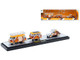 Auto Haulers Set of 3 Trucks Release 90 Limited Edition to 8000 pieces Worldwide 1/64 Diecast Models M2 Machines 36000-90