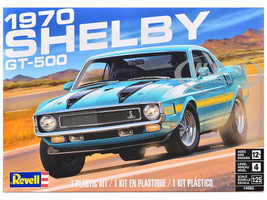 Level 4 Model Kit 1970 Shelby GT 500 1/25 Scale Model Revell 14563