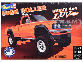 Level 4 Model Kit Chevrolet LUV 4x4 Pickup Truck High Roller 1/24 Scale Model Revell 14576