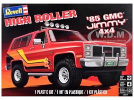 Level 4 Model Kit 1985 GMC Jimmy 4x4 High Roller 1/25 Scale Model Revell 14577