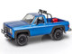 Level 3 Model Kit 1978 Chevrolet Off Road 4x4 Pickup Truck and Malibu Grand Prix Virage with Trailer Fantasy Formula 1/25 Scale Model Revell 14581