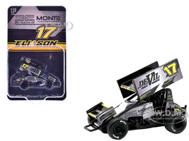 Winged Sprint Car #17 Cory Eliason Devil Race Karts Monte Motorsports 2025 1/50 Diecast Model Car ACME A5025009