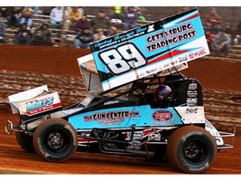 Winged Sprint Car #89 Ashley Cappetta Gettysburg Trading Post 2025 1/50 Diecast Model Car ACME A5025016