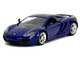 McLaren MP4 12C Blue Metallic Furious 7 2015 Movie Fast & Furious Series 1/32 Diecast Model Car Jada 35695