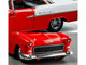 1955 Chevrolet Bel Air Red and White Collection Series 1/64 Diecast Model Car Majorette MJ8505001013
