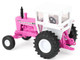 Oliver 1755 Wide Front Tractor with Cab Hot Pink and White 1/64 Diecast Model SpecCast SCT981 Oliver 1755 Wide Front Tractor with Cab Hot Pink and White 1/64 Diecast Model SpecCast SCT981