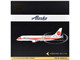 Embraer ERJ 175 Commercial Aircraft Alaska Airlines Horizon Air N652MK White with Red and Orange Stripes Gemini 200 Series 1/200 Diecast Model Airplane GeminiJets G2ASA1205