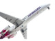Boeing 717 200 Commercial Aircraft Hawaiian Airlines N492HA White with Purple Tail Graphics Gemini 200 Series 1/200 Diecast Model Airplane GeminiJets G2HAL1351