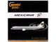 Boeing 757 200 Commercial Aircraft Mexicana Retro Livery N380RM White with Tail Graphics Gemini 200 Series 1/200 Diecast Model Airplane GeminiJets G2MXA806