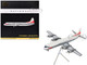 Lockheed L 188 Electra Commercial Aircraft National Airlines N5017K White and Gray Gemini 200 Series 1/200 Diecast Model Airplane GeminiJets G2NAL1030