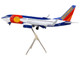 Boeing 737 700 Commercial Aircraft with Flaps Down Configuration Southwest Airlines Colorado One N230WN White and Blue Gemini 200 Series 1/200 Diecast Model Airplane GeminiJets G2SWA460F