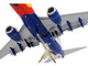Boeing 737 700 Commercial Aircraft with Flaps Down Configuration Southwest Airlines Colorado One N230WN White and Blue Gemini 200 Series 1/200 Diecast Model Airplane GeminiJets G2SWA460F