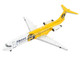 Fokker F100 Commercial Aircraft Alliance Airlines Southern Cross Minor VH UQG White and Yellow 1/400 Diecast Model Airplane GeminiJets GJ1996 Fokker F100 Commercial Aircraft Alliance Airlines Southern Cross Minor VH UQG White and Yellow 1/400 Diecast Model Airplane GeminiJets GJ1996