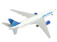 Boeing 777 200ER Commercial Aircraft United Airlines N798UA White with Blue Tail 1/400 Diecast Model Airplane GeminiJets GJ2230