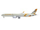 Boeing 777 9 Commercial Aircraft Etihad Airways A6 FAA Beige with Tail Graphics 1/400 Diecast Model Airplane GeminiJets GJ2277
