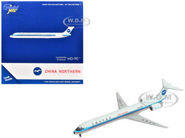 McDonnell Douglas MD 90 Commercial Aircraft China Northern Airlines B 2253 White with Blue Stripes 1/400 Diecast Model Airplane GeminiJets GJ2347