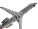 Bombardier CRJ200 Commercial Aircraft American Eagle Air Wisconsin N420AW Gray with Red and Blue Tail 1/400 Diecast Model Airplane GeminiJets GJ2367