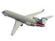 Bombardier CRJ200 Commercial Aircraft American Eagle Air Wisconsin N420AW Gray with Red and Blue Tail 1/400 Diecast Model Airplane GeminiJets GJ2367
