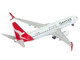 Boeing 737 800 Commercial Aircraft Qantas Airways VH VZW White with Red Tail 1/400 Diecast Model Airplane GeminiJets GJ2371 Boeing 737 800 Commercial Aircraft Qantas Airways VH VZW White with Red Tail 1/400 Diecast Model Airplane GeminiJets GJ2371