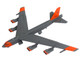 Boeing B 52 Stratofortress Bomber Aircraft Barksdale AFB 49th Test and Evaluation Squadron 61 0028 United States Air Force Gemini Macs Series 1/400 Diecast Model Airplane GeminiJets GM149 Boeing B 52 Stratofortress Bomber Aircraft Barksdale AFB 49th Test and Evaluation Squadron 61 0028 United States Air Force Gemini Macs Series 1/400 Diecast Model Airplane GeminiJets GM149