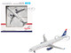 Airbus A321 Commercial Aircraft American Airlines N578UW Gray with Blue Tail 1/500 Diecast Model Airplane Herpa HE538251 Airbus A321 Commercial Aircraft American Airlines N578UW Gray with Blue Tail 1/500 Diecast Model Airplane Herpa HE538251