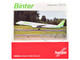 Embraer E195 E2 Commercial Aircraft Binter Canarias EC NEZ White with Green Striped Tail 1/200 Diecast Model Airplane Herpa HE573009