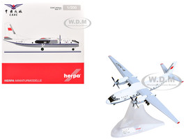 Xian Y 7 Commercial Aircraft CAAC Airlines B 3457 White with Blue Stripes 1/200 Diecast Model Airplane Herpa HE573016