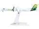 Bombardier Q400 Commercial Aircraft Sky Alps 9H PAUL White with Green Tail Graphics 1/200 Diecast Model Airplane Herpa HE573115