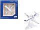 Yakovlev Yak 40 Commercial Aircraft LOT Polish Airlines SP GEA White with Blue Stripes and Tail 1/200 Diecast Model Airplane Herpa HE573139