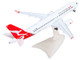 Airbus A220 300 Commercial Aircraft QantasLink VH X4B White with Red Tail 1/200 Diecast Model Airplane Herpa HE573184