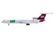 Tupolev TU 154M Commercial Aircraft Air Via LZ MIG White with Red Tail 1/200 Diecast Model Airplane Herpa HE573214 Tupolev TU 154M Commercial Aircraft Air Via LZ MIG White with Red Tail 1/200 Diecast Model Airplane Herpa HE573214