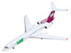 Tupolev TU 154M Commercial Aircraft Air Via LZ MIG White with Red Tail 1/200 Diecast Model Airplane Herpa HE573214 Tupolev TU 154M Commercial Aircraft Air Via LZ MIG White with Red Tail 1/200 Diecast Model Airplane Herpa HE573214