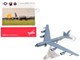 Boeing B 52H Stratofortress Bomber Aircraft Excalibur 23rd Bomb Squadron 5th Bomb Wing Minot Air Base 60 0044 United States Air Force 1/200 Diecast Model Airplane Herpa HE573467