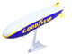 Zeppelin NT Aircraft Goodyear Blimp Wingfoot One N1A Gray and Blue with Yellow Stripes 1/200 Diecast Model Airplane Herpa HE573634