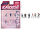 Kakkoii 6 piece Diecast Figures Set 1/64 Scale Models American Diorama AD-2425MJ